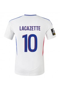 Olympique Lyonnais Alexandre Lacazette #10 Fotballdrakt Hjemme Klær 2024-25 Korte ermer